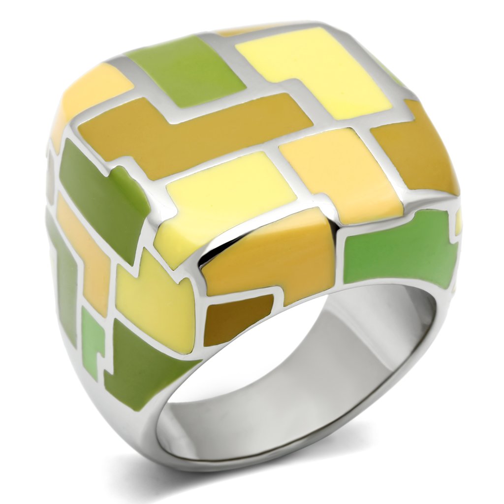 JCE259 High polished (no plating) Stainless Steel Ring with No Stone